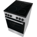 Голяма готварска печка  Gorenje GEC5A61SG, 70л, стъклокерамичен плот